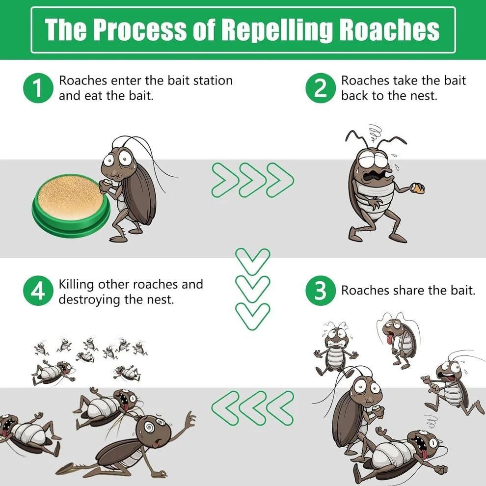 RoachKill Pro Gel – Cockroach Killer (Pack of 2)