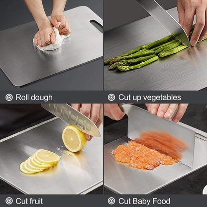 Stainless Steel Chopping Board (32 x 21.5 cm)